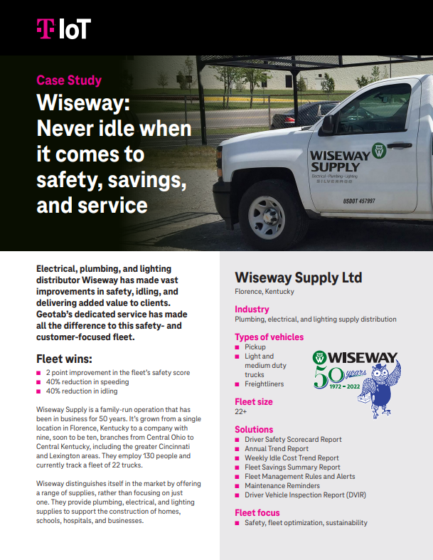 Wiseway: Never Idle When It Comes To Safety, Savings, And Service
