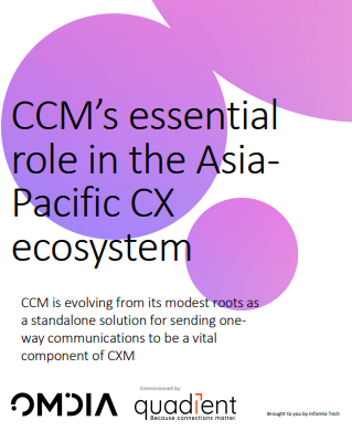 CCM’s essential role in the AsiaPacific CX ecosystem