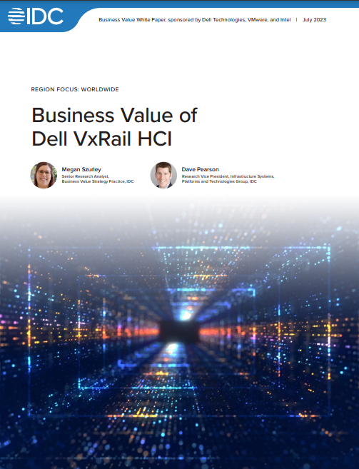 IDC Business value of VXRail