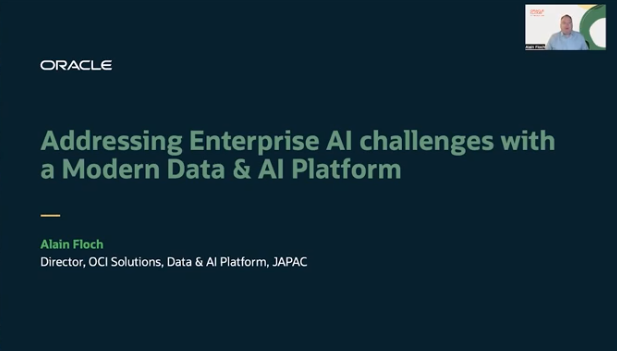 Addressing enterprise AI challenges with a modern data & AI platform