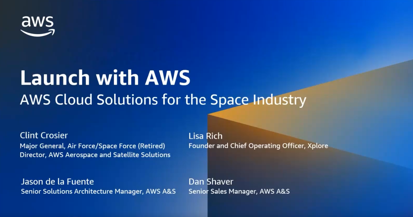 AWS Cloud Solutions for the Space Industry