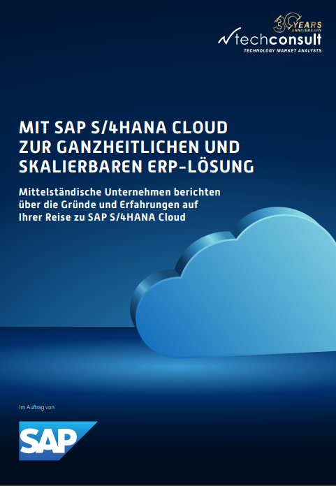 Studie: Cloud-ERP für Mittelstand unverzichtbar