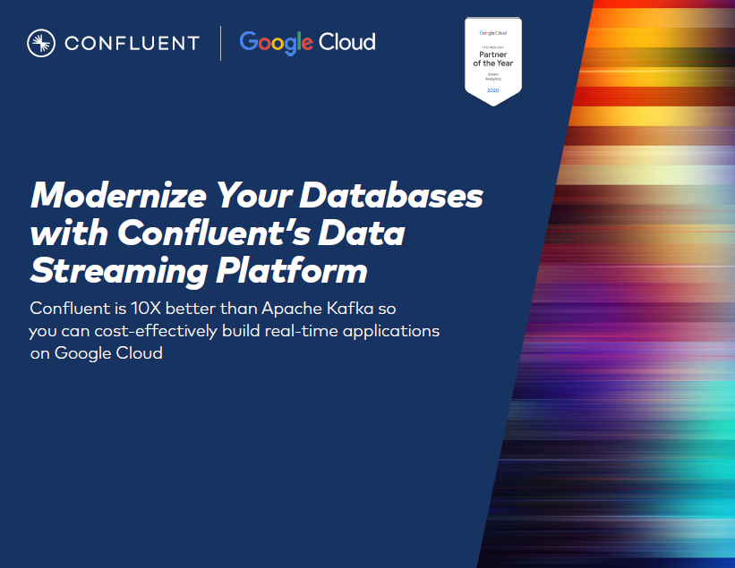 Modernize Your Databases with Confluent’s Data Streaming Platform