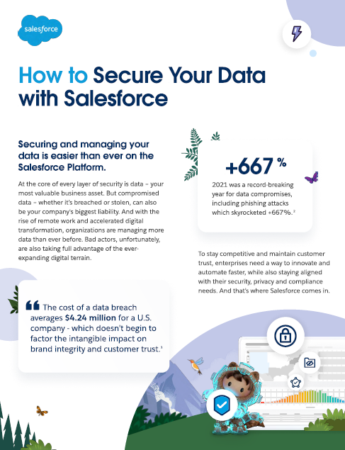 Trusted Services Solution Brief: How to Secure Your Enterprise Data with Salesforce