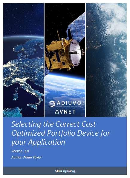 Selecting the Correct Cost Optimized Portfolio Device for your Application