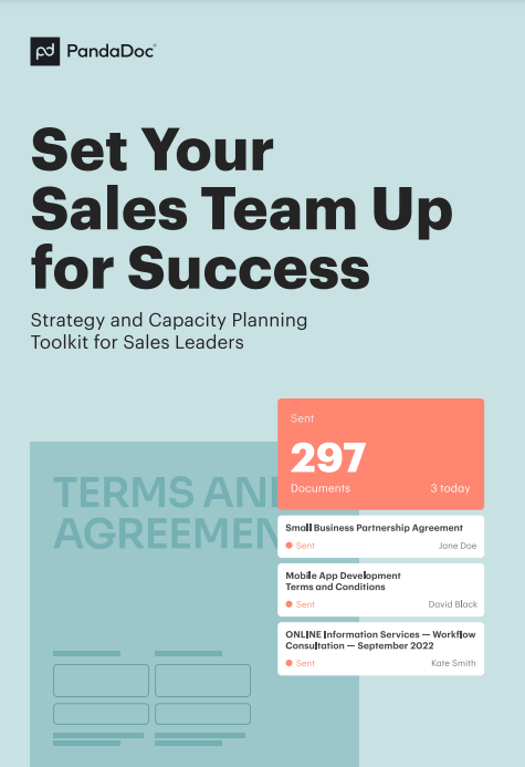 Set Your Sales Team Up for Success: Strategy and Capacity Planning Toolkit for Sales Leader