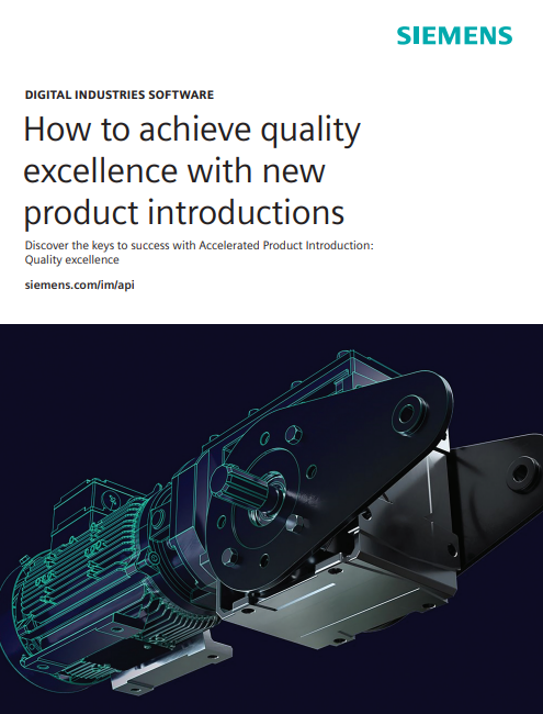 Achieve quality excellence with new product introductions