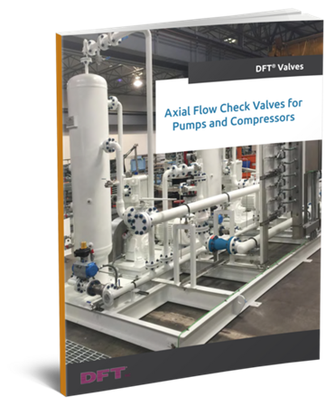 Axial Flow Check Valves for Pumps and Compressors