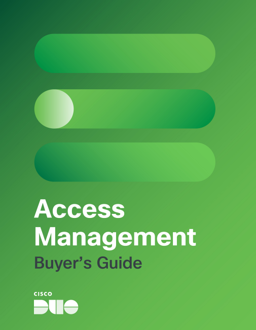 Access Management Buyer's Guide