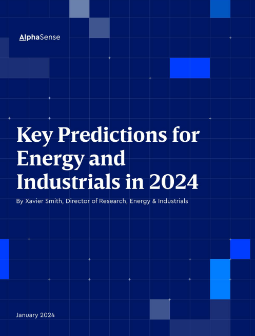 Key Predictions for Energy and Industrials in 2024