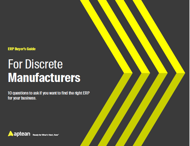 ERP Buyer's Guide For Discrete Manufacturers