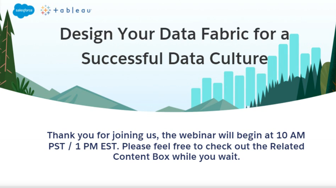 Make the most of your data fabric with Tableau