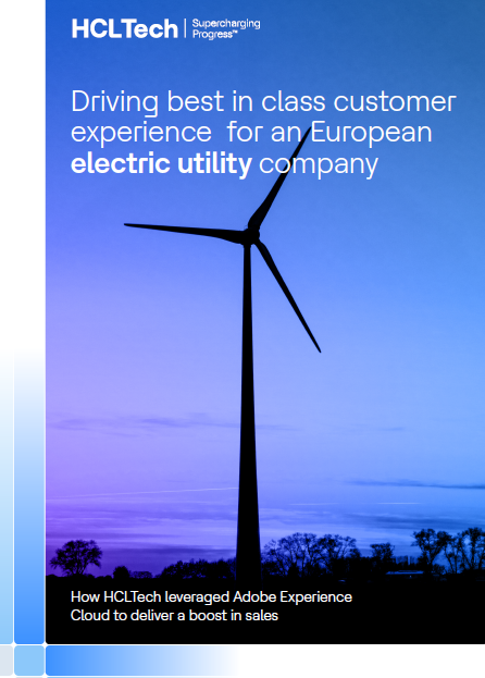 Driving best in class customer experience for an European electric utility company