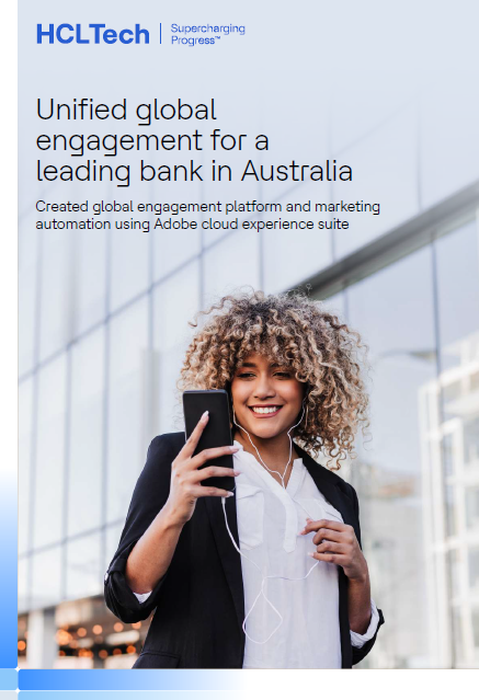 Unified global engagement for a leading bank in Australia
