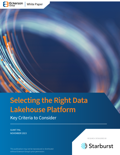 Selecting the Right Data Lakehouse Platform