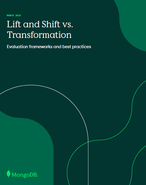 Lift and Shift vs. Transformation