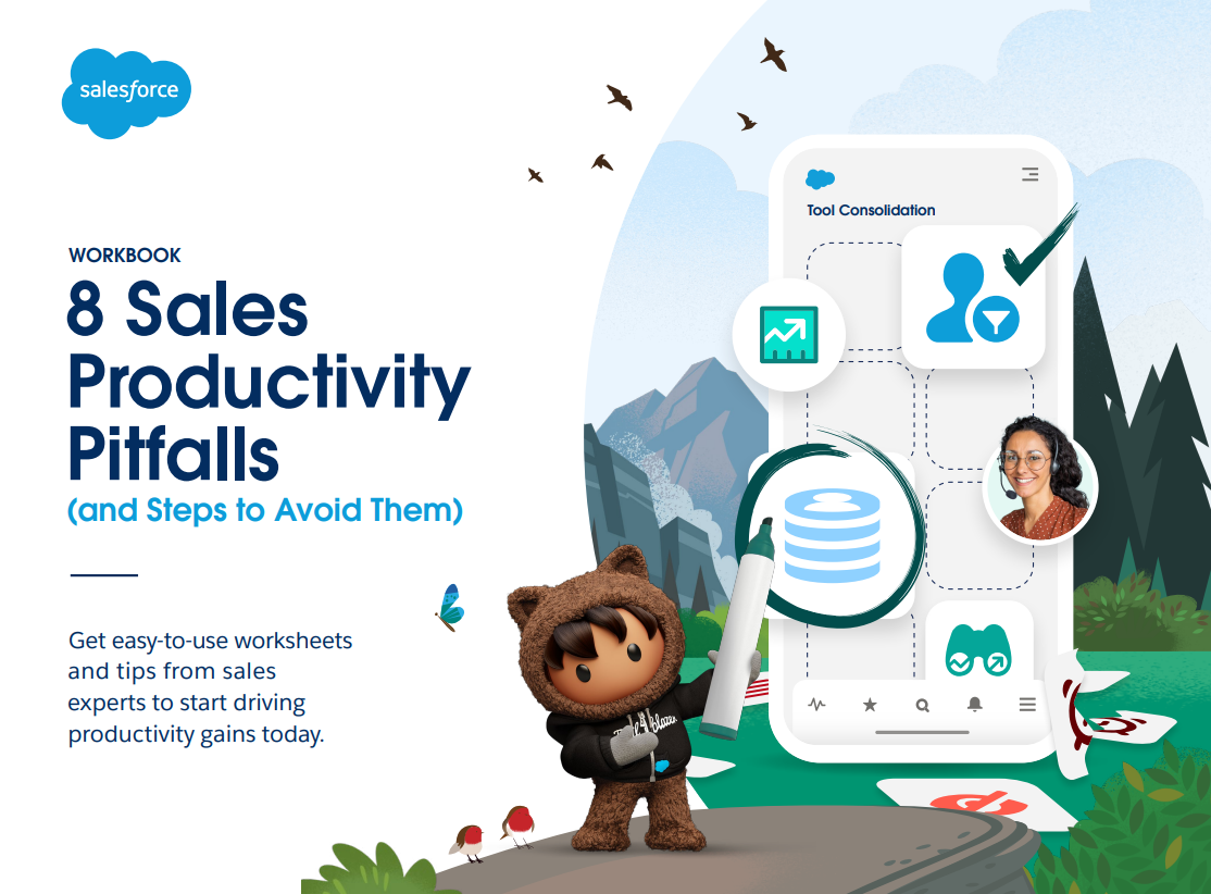 Get the sales productivity workbook and tackle these pitfalls head on.