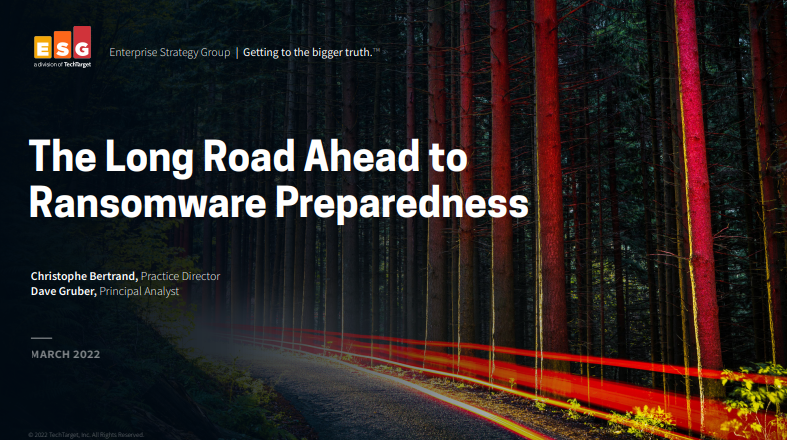 The Long Road Ahead to Ransomware Preparedness