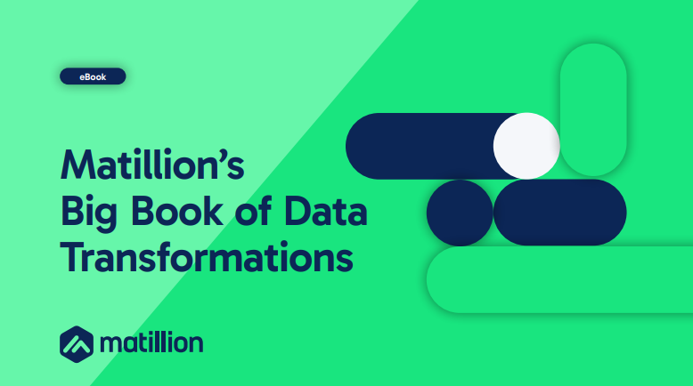 Matillion’s Big Book of Data Transformationse