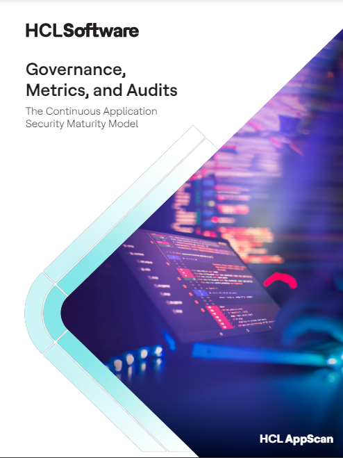 Governance, Metrics, Audits - The continuous application security maturity model