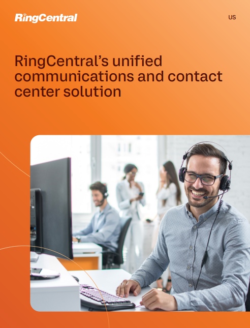 RingCentral’s unified communications and contact center solution
