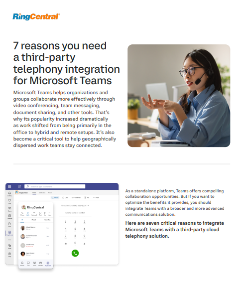 7 reasons you need a third-party telephony integration for Microsoft Teams