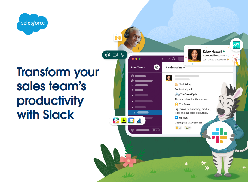 Transform your sales team’s productivity with Slack