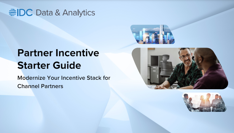 Future-Proof Your Partner Incentives With IDC Data & Analytics