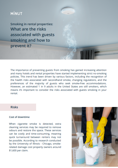 Smoking in rental properties: What are the risks associated with guests smoking and how to prevent it?