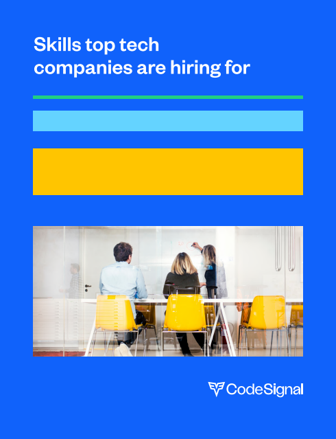 Skills Top Tech Companies Are Hiring For