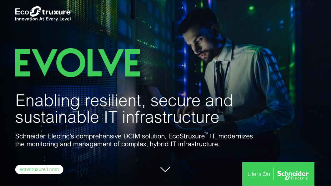 EcoStruxure IT DCIM 3.0: Resilient, Secure, and Sustainable IT Management