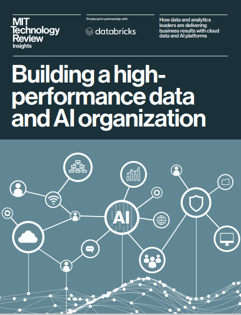 Building a high-performance data and AI organization
