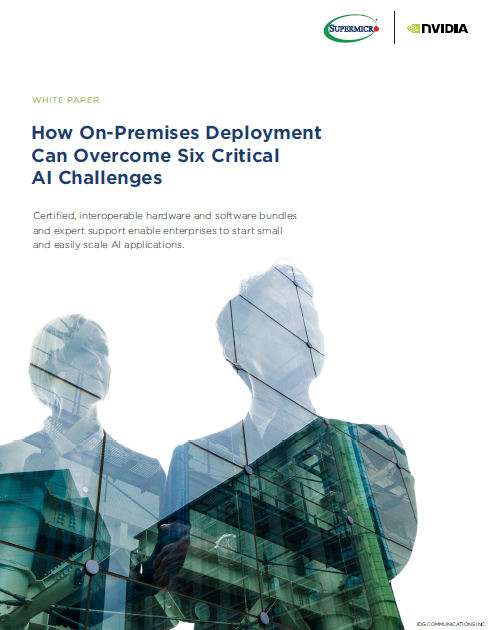 How On-Premises Deployment Can Overcome Six Critical AI Challenges