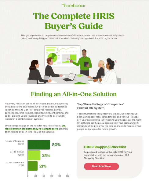 The Complete HRIS Buyer's Guide
