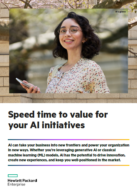 Speed time to value for your AI Initiatives