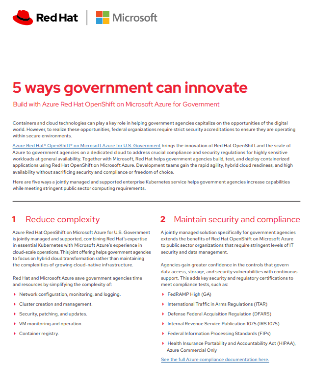 5 ways government can innovate: A checklist