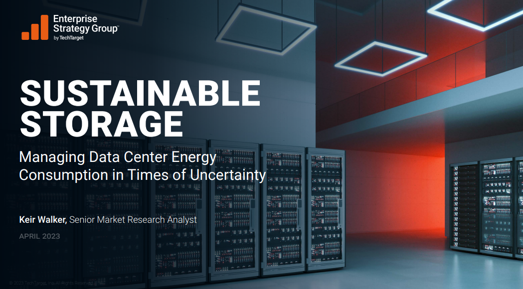 Sustainable Storage: Managing Data Center Energy Consumption in Times of Uncertainty