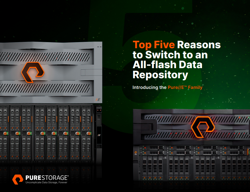 Top Five Reasons to Switch to an All-flash Data Repository