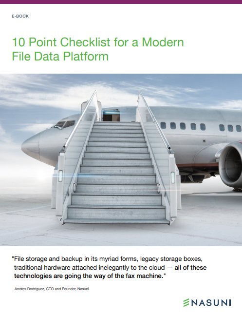 10 Point Checklist for a Modern File Data Platform