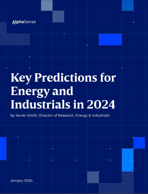 Key Predictions for Energy and Industrials in 2024