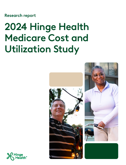 New clinical study shows Hinge Health saves $3,289 annually for members aged 65+