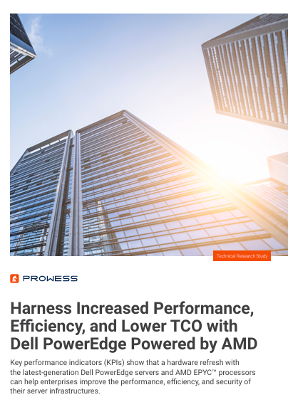 Harness Increased Performance, Efficiency, and Lower TCO with Dell PowerEdge Powered by AMD