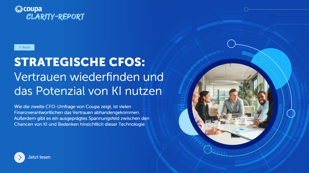 Strategische CFOs: Vertrauen wiederfinden und das Potenzial von KI nutzen