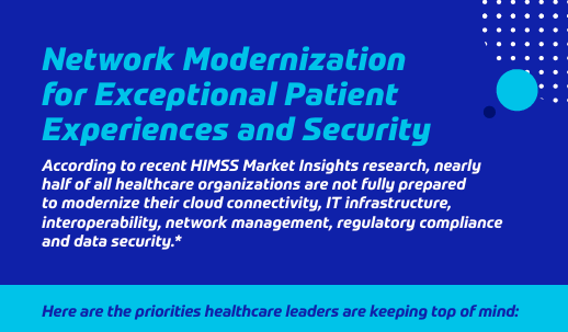 Network Modernization for Exceptional Patient Experiences and Security