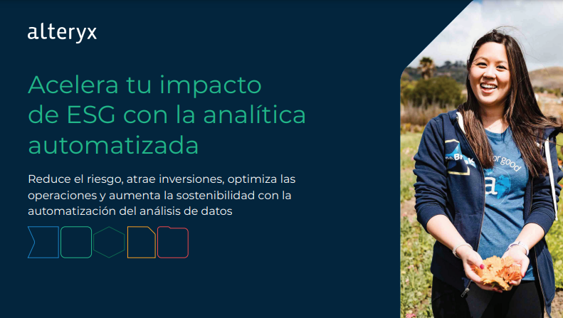 Acelera tu impacto de ESG con la analítica automatizada