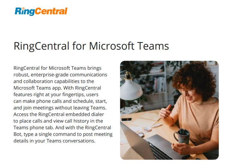 RingCentral for Microsoft Teams