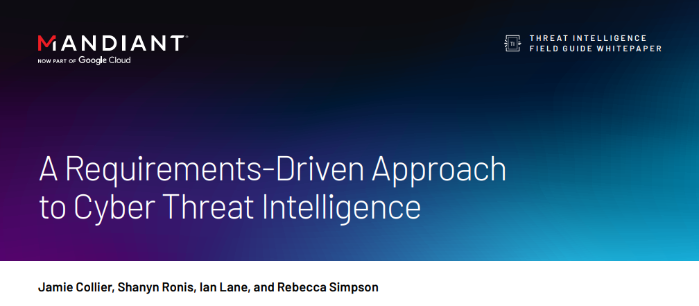 A Requirements-driven Approach to Cyber Threat Intelligence