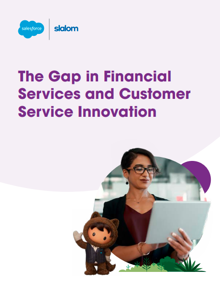 The Gap in Financial  Services and Customer  Service Innovation