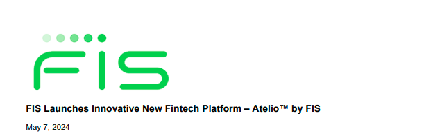 FIS Launches Innovative New FinTech Platform - Atelio by FIS