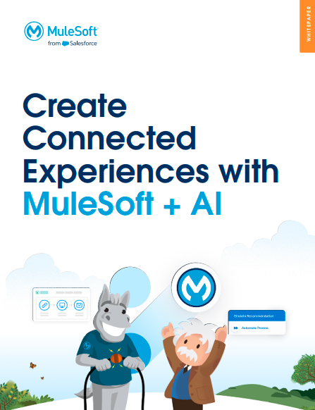 Create connected experiences with MuleSoft + AI